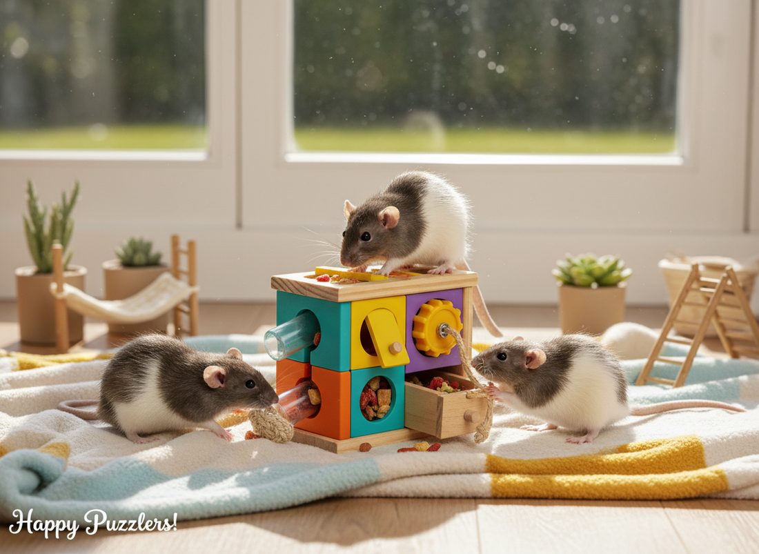 Puzzle Feeders for Rats: Unlocking Your Pet’s Genius (and Bonding in the Process)